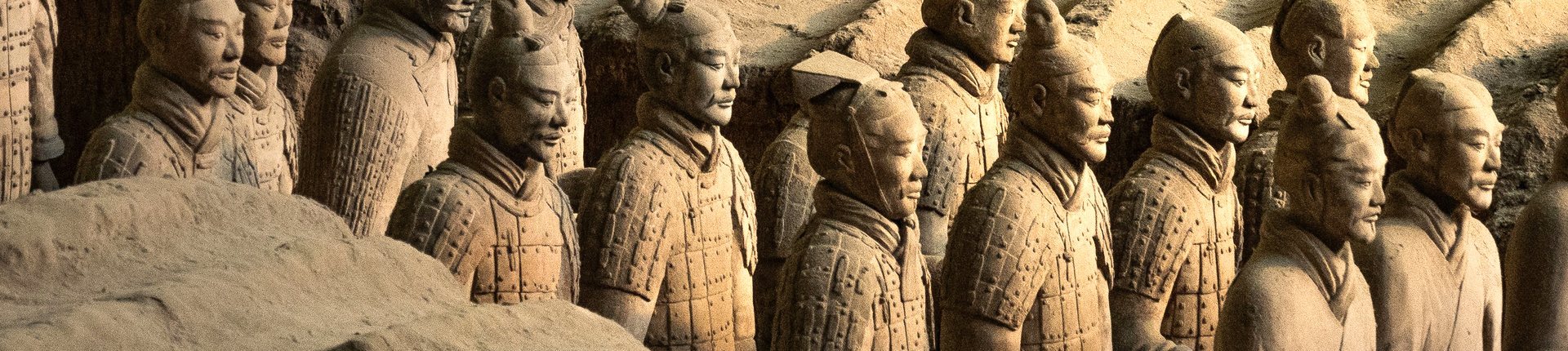 Rows of Terracotta Warriors, Xi’an