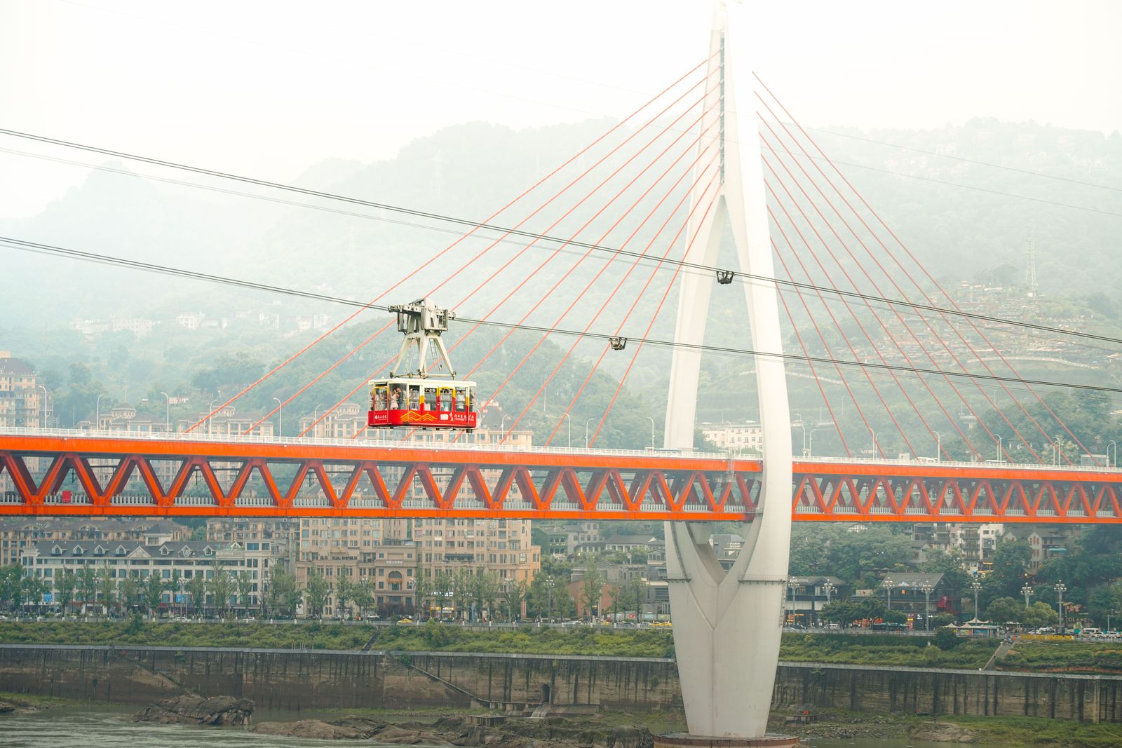 Yangtze River Cableway above Chongqing