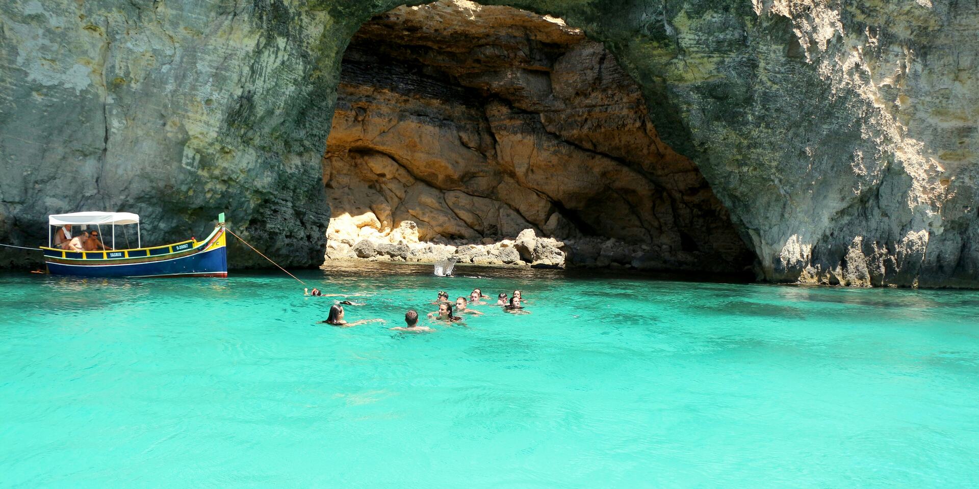 Crystal waters and caves Malta