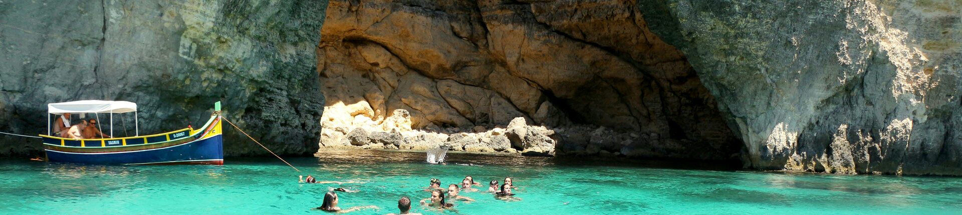 Crystal waters and ancient caves of Malta