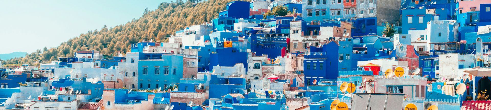 Chefchaouen blue city Morocco