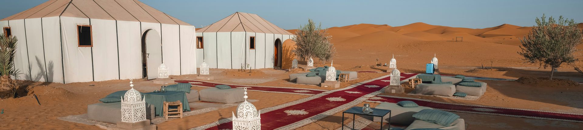 Desert camp Morocco