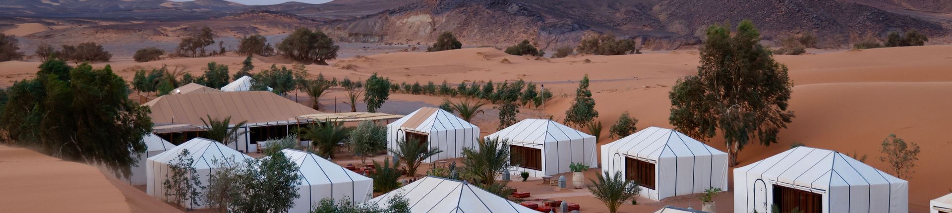 Desert camp Morocco